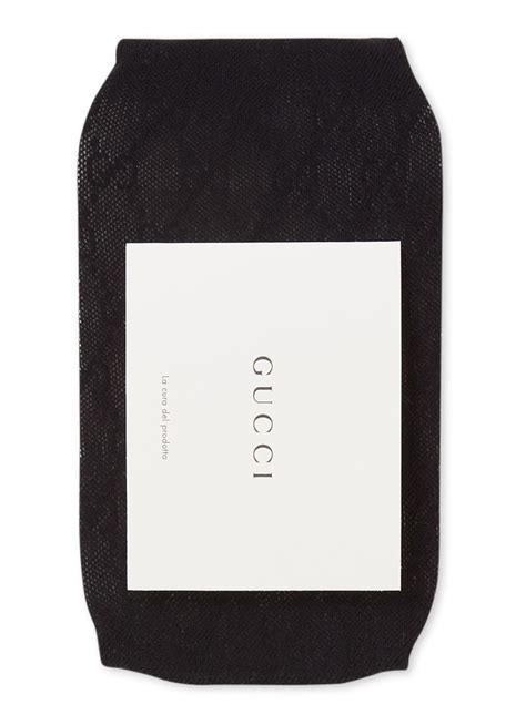 Gucci Netpanty met logoprint • Zwart • de Bijenkorf